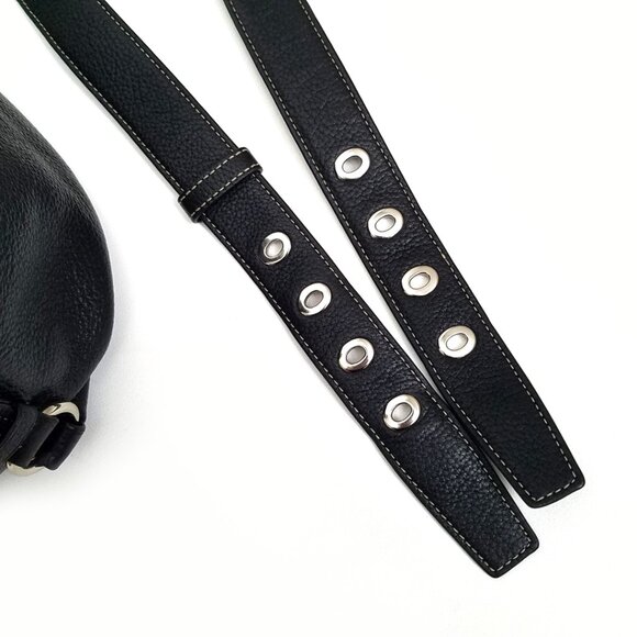 Coach Legacy Soho Black Pebble Leather Shoulder Crossbody Hobo Bag #F15064 - Picture 12 of 12